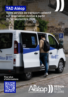 TAD aléop, le service de transport à la demande sur réservation