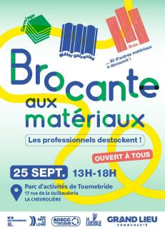 Brocante aux matériaux