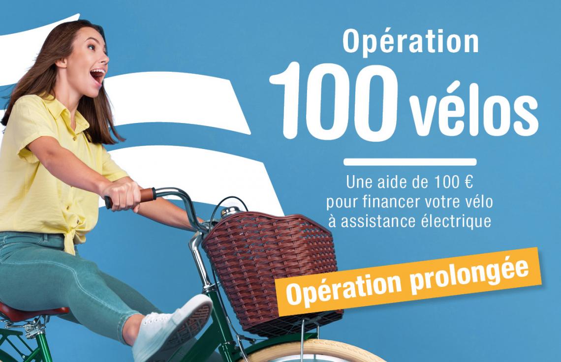 Affiche opération 100 vélos grand Lieu