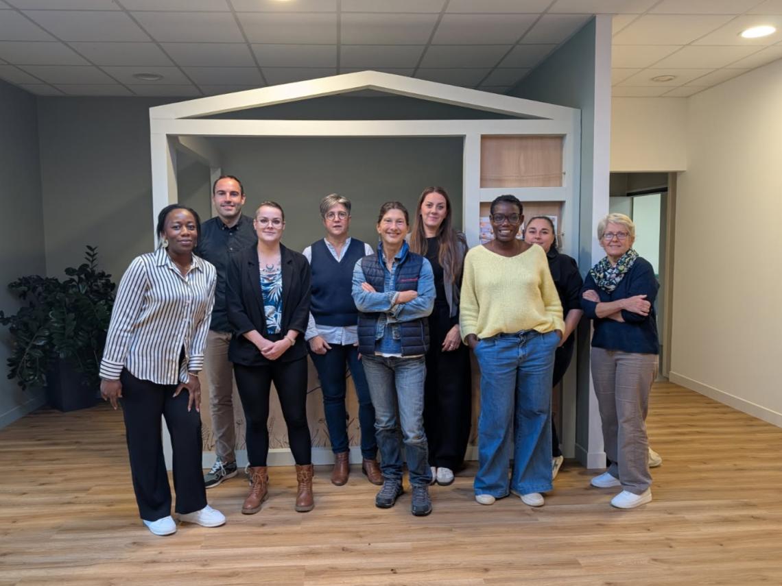 groupe de commerçants