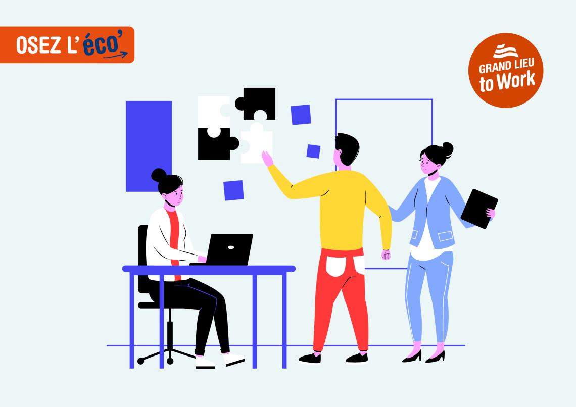 Visuel illustré du flyer Osez l'éco