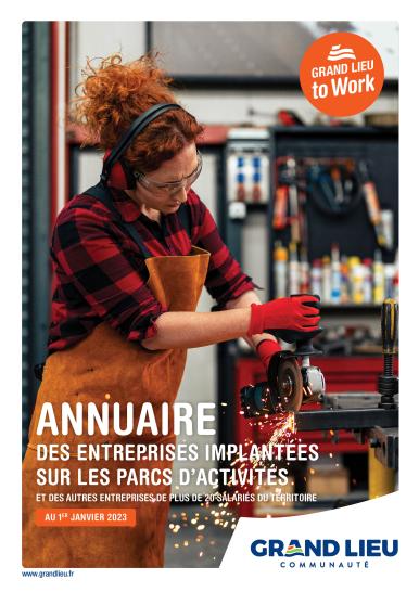 Couverture annuaire entreprise 2023