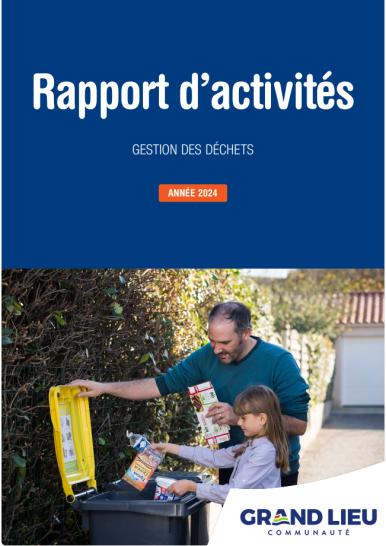 Couverture rapport d'activités déchets 2024