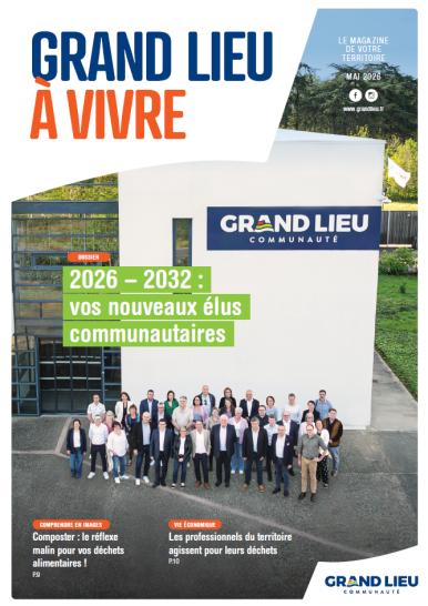 Une du magazine Grand Lieu à vivre n°16 - Mai 2026